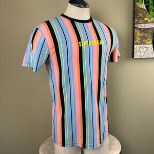 Vox Populi Men Large L For the people Street Wear Stretch Tailored T-shirt